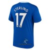 Officiële Voetbalshirt Chelsea Sterling 17 Thuis 2022-23 - Heren